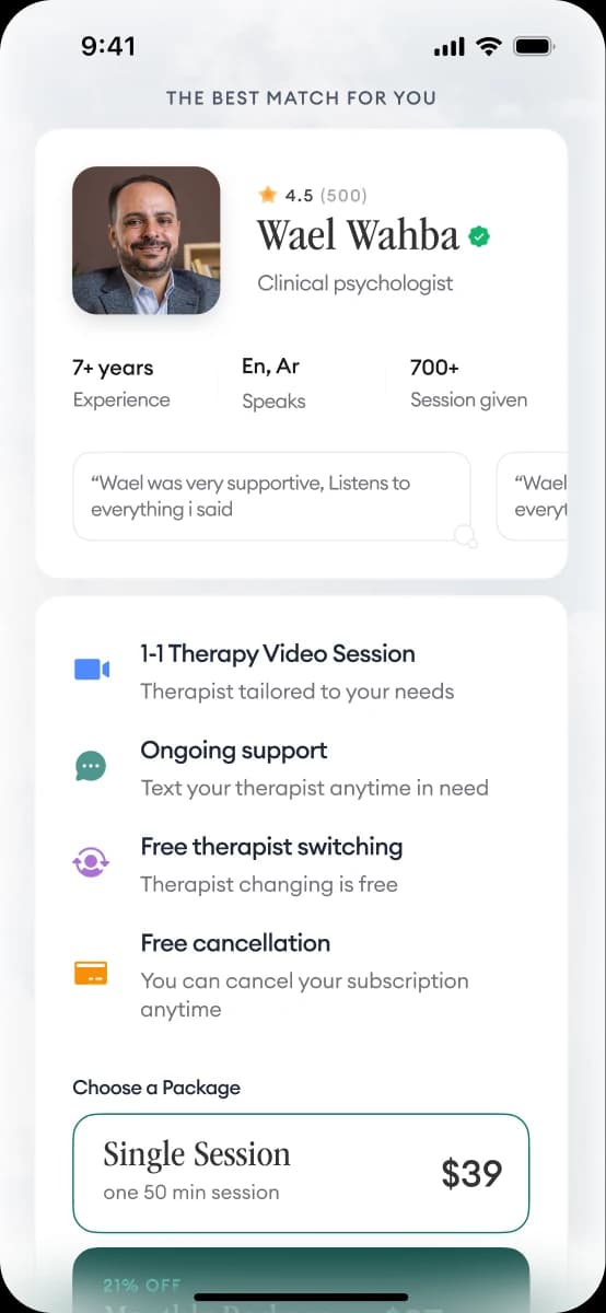 Fitcy Health screen 1